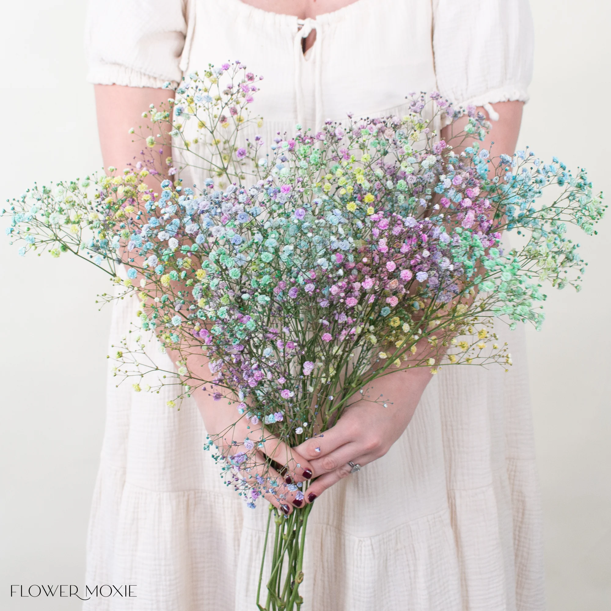 Tinted Rainbow Baby's Breath Flower - Image 3