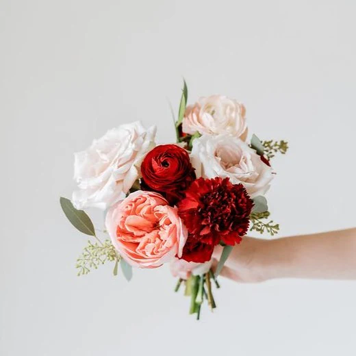 Red Currant Full DIY Bridesmaid Bouquets - Makes 5-6 - Image 3