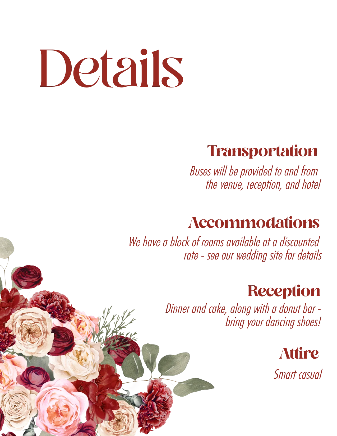 Red Currant Invitation Suite Template - 030 - Image 7