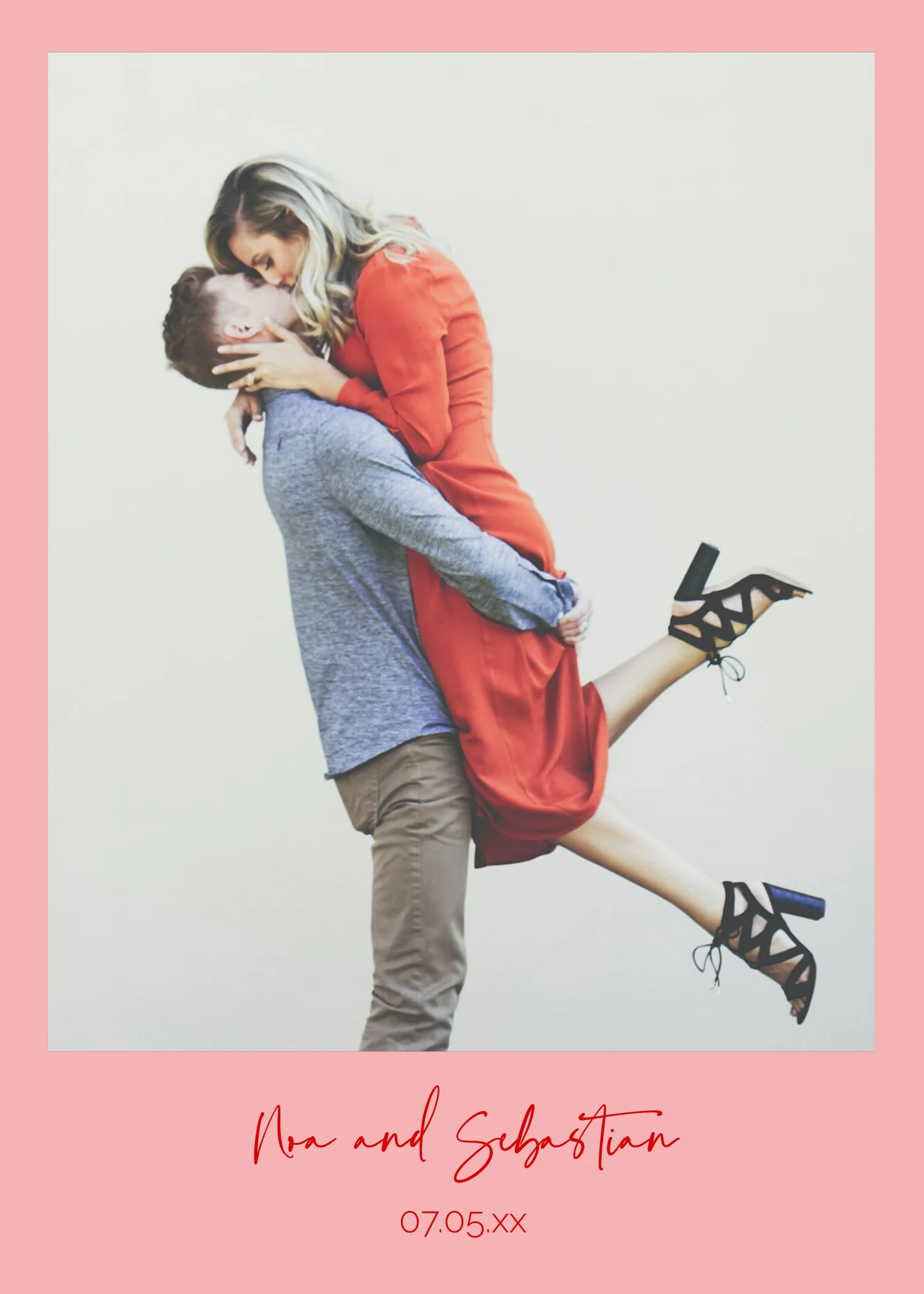 Red Currant Minimalist Invitation Suite Template - 025 - Image 6