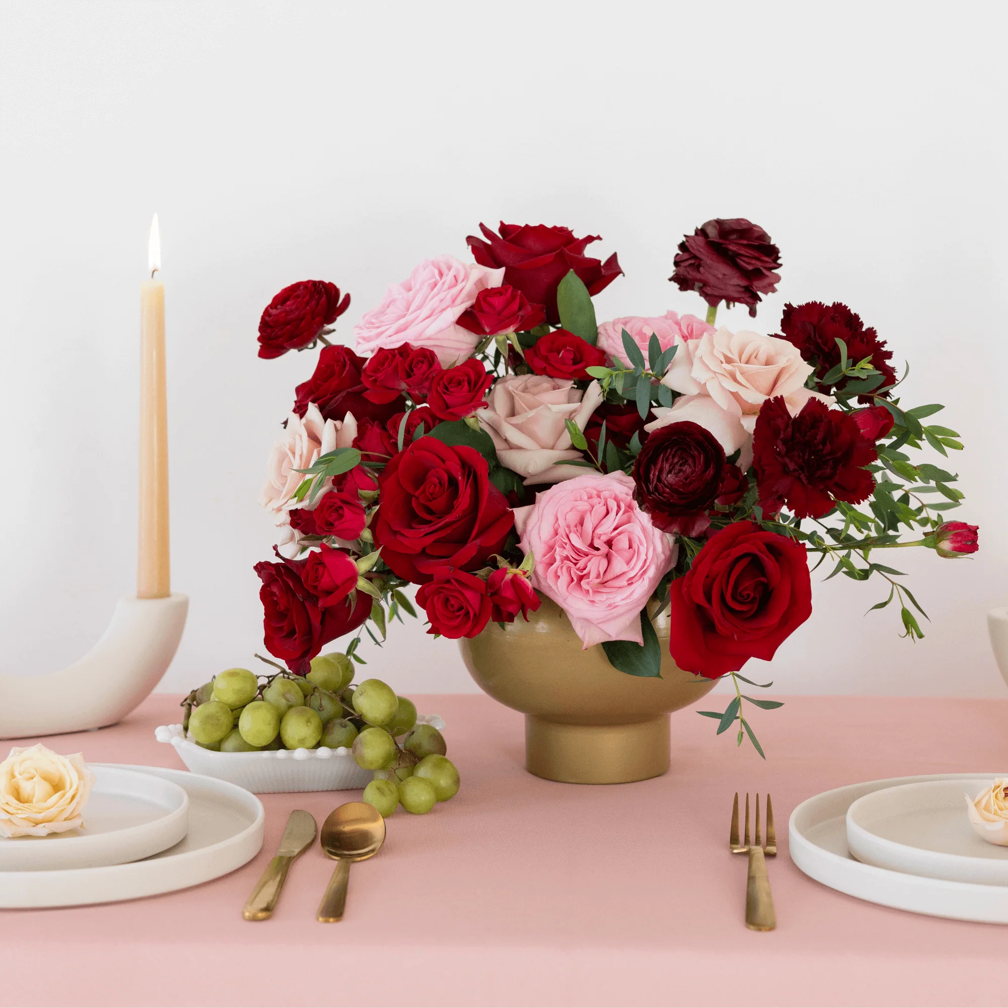 Red Currant Premade Plus - 8 Centerpieces