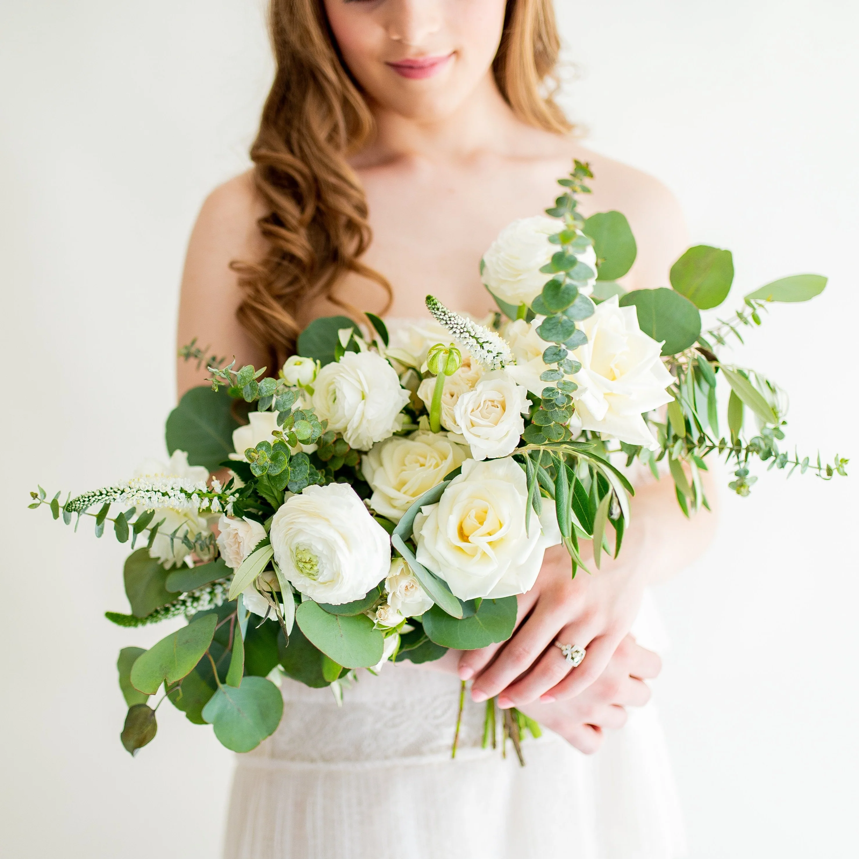 Cream and Sage Full DIY Bridal and 4-5 Bridesmaid Bouquets - Image 4