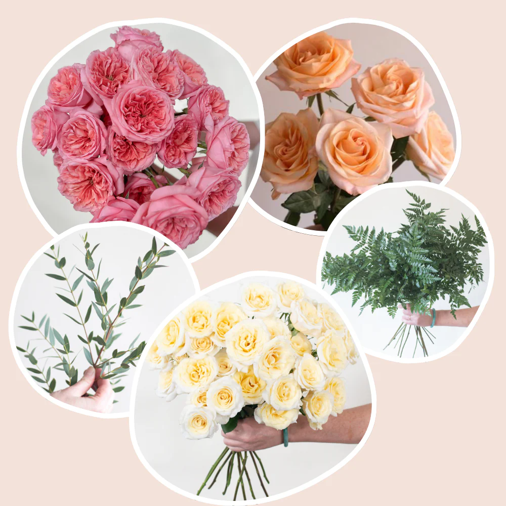 Sunset Full DIY Ceremony Arrangements - Makes 2