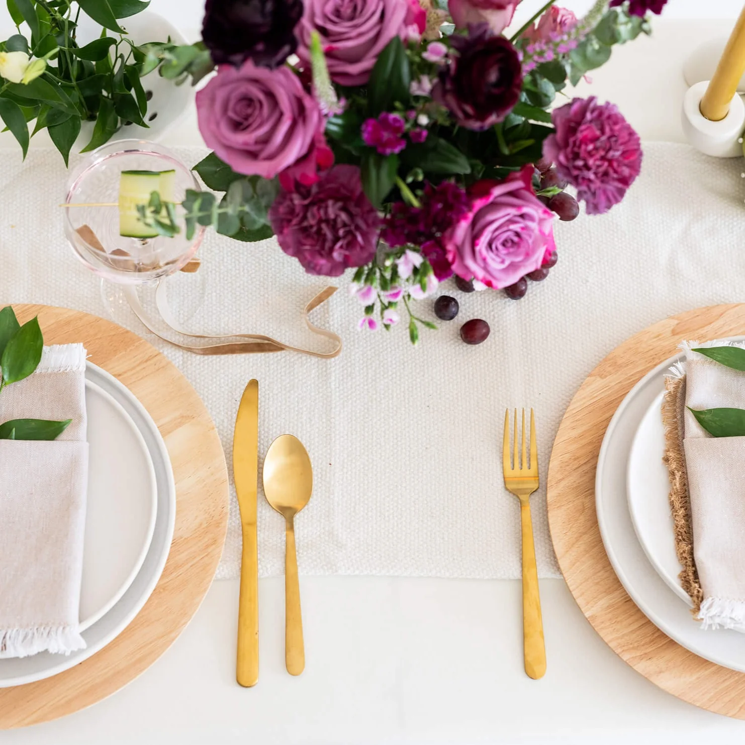 Sweet Plum Centerpiece - Image 3