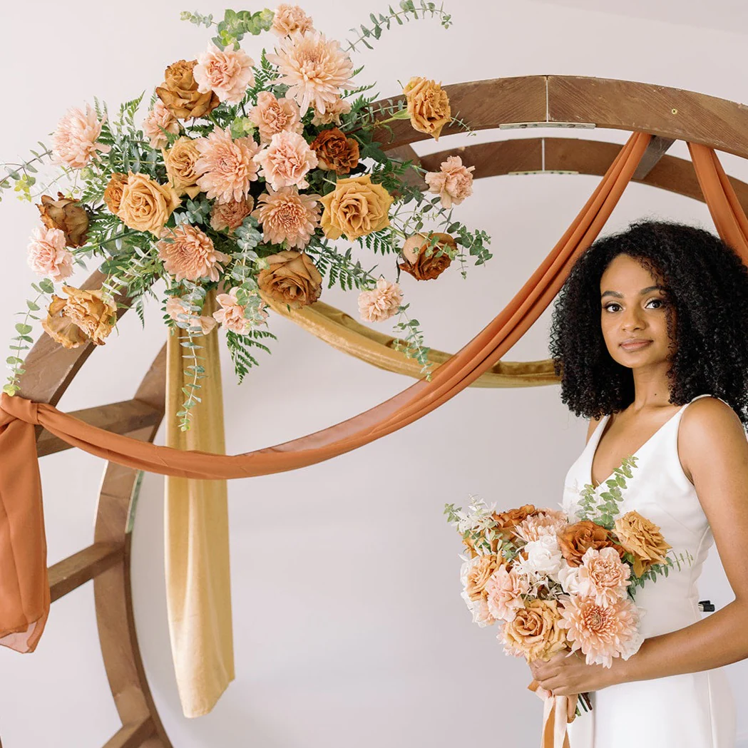 Terracotta Full DIY Ceremony Flowers - Image 2
