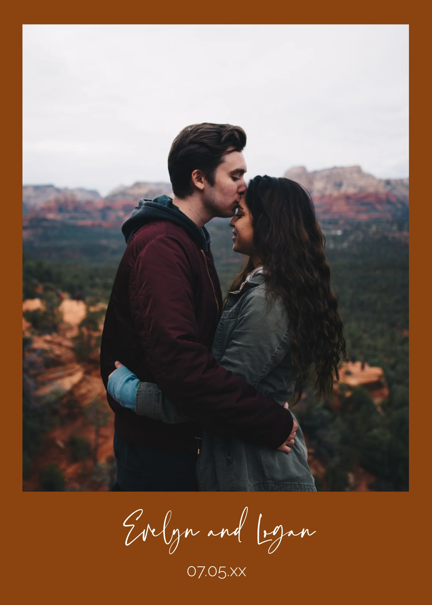 Terracotta Minimalist Invitation Suite Template - 025 - Image 6