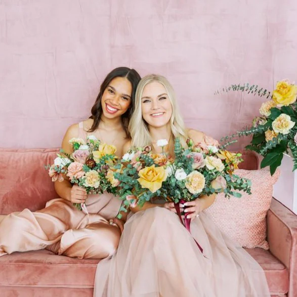 The Golden Hour Full DIY Bridesmaid Bouquets - Makes 5-6 - Image 3