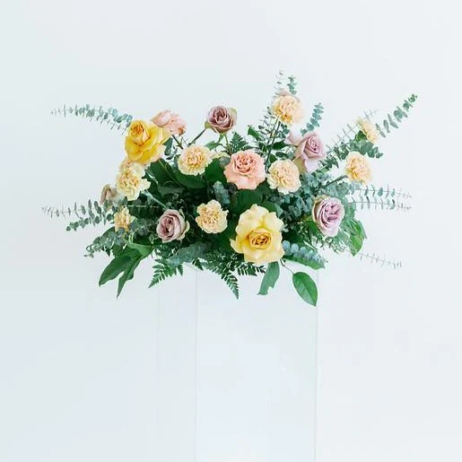 The Golden Hour Full DIY Ceremony Flowers