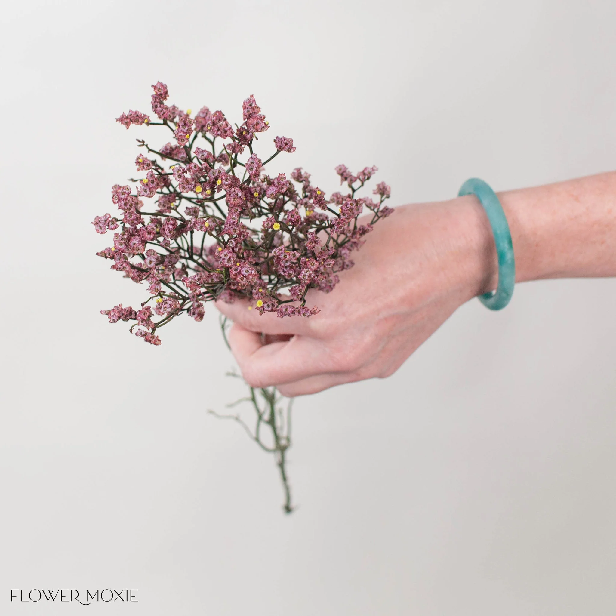 Tinted Mauve Limonium Flower - Image 2