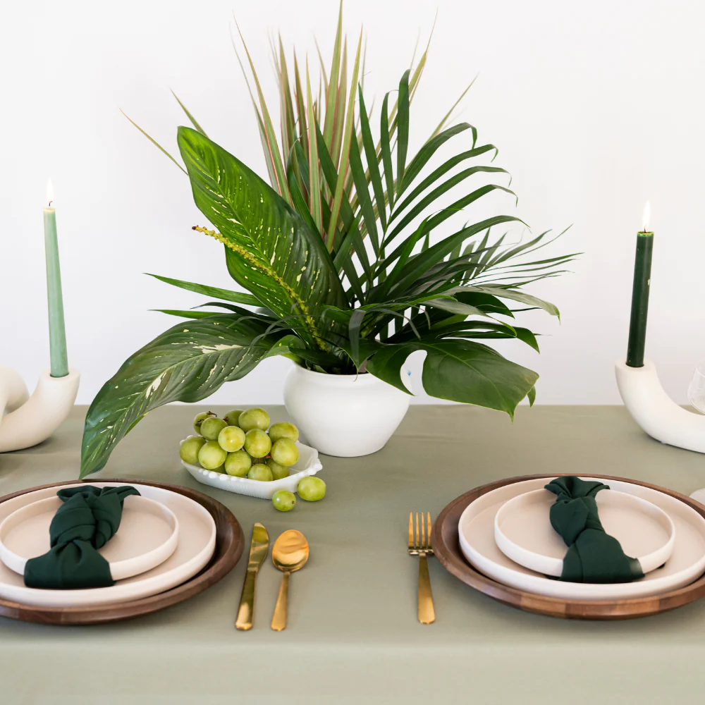 Tropical Greenery Centerpiece
