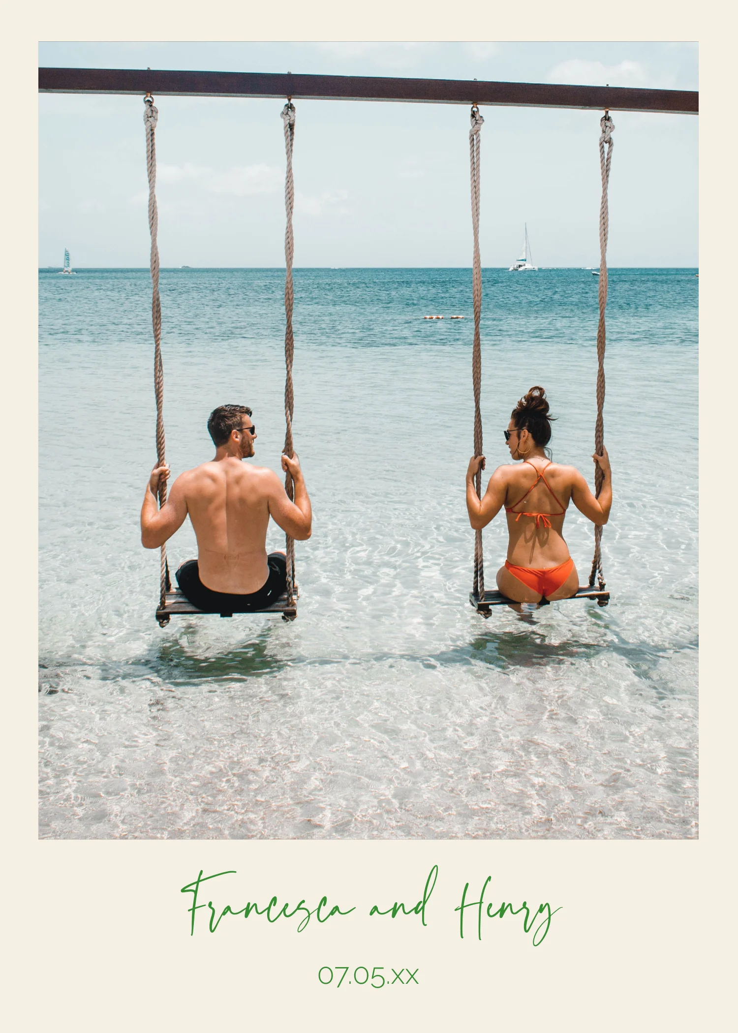 Tropical Minimalism Invitation Suite Template - 25 - Image 6