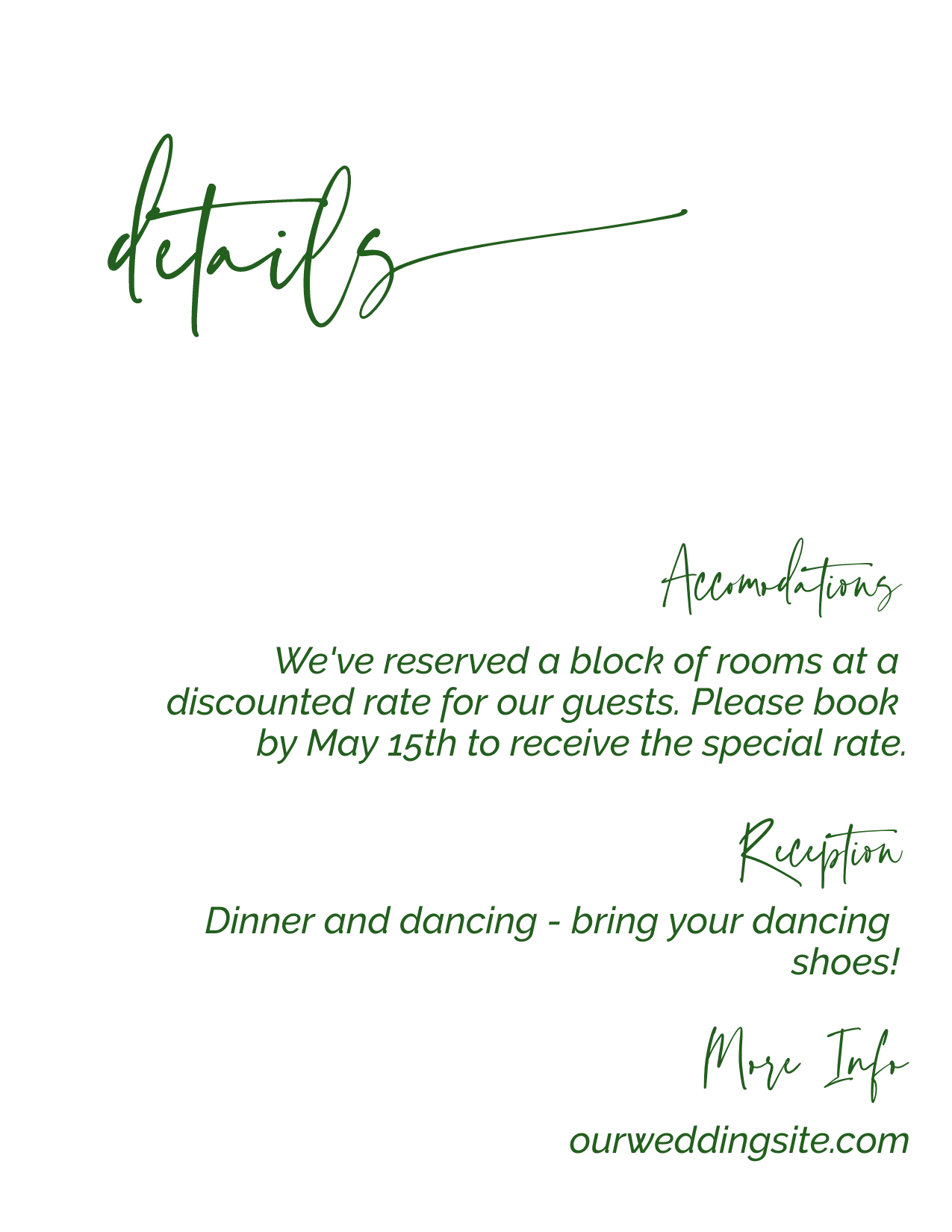 Tropical Minimalism Invitation Suite Template - 25 - Image 7