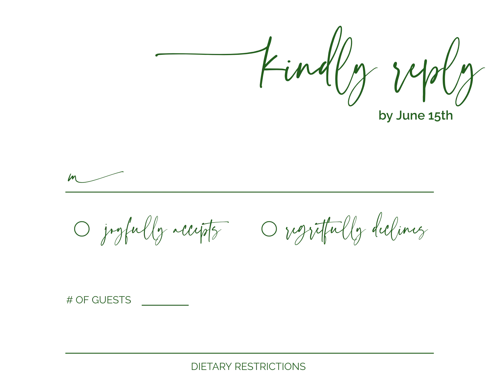 Tropical Minimalism Invitation Suite Template - 25 - Image 8
