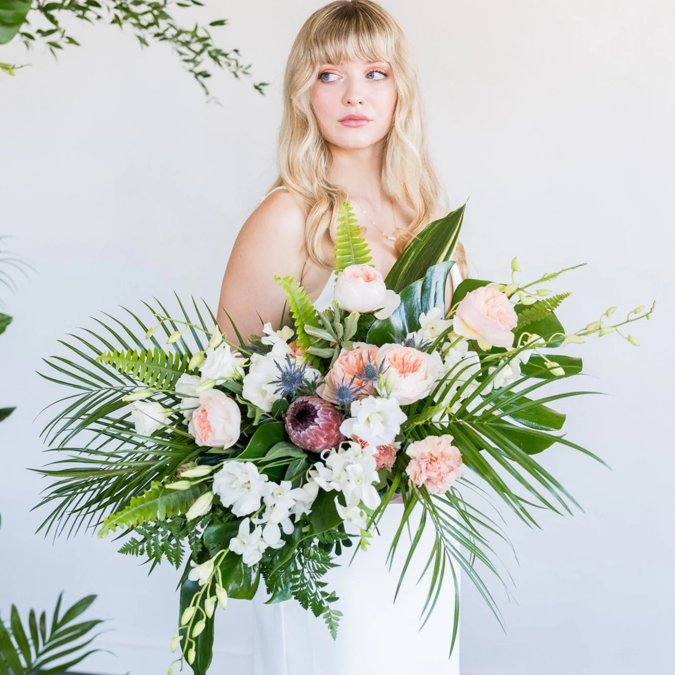 Tropical Nouveau Full DIY - Bridal and 4-5 Bridesmaid Bouquets - Image 2