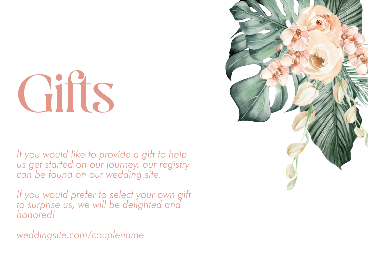 Tropical Nouveau Invitation Suite Template - 030 - Image 9