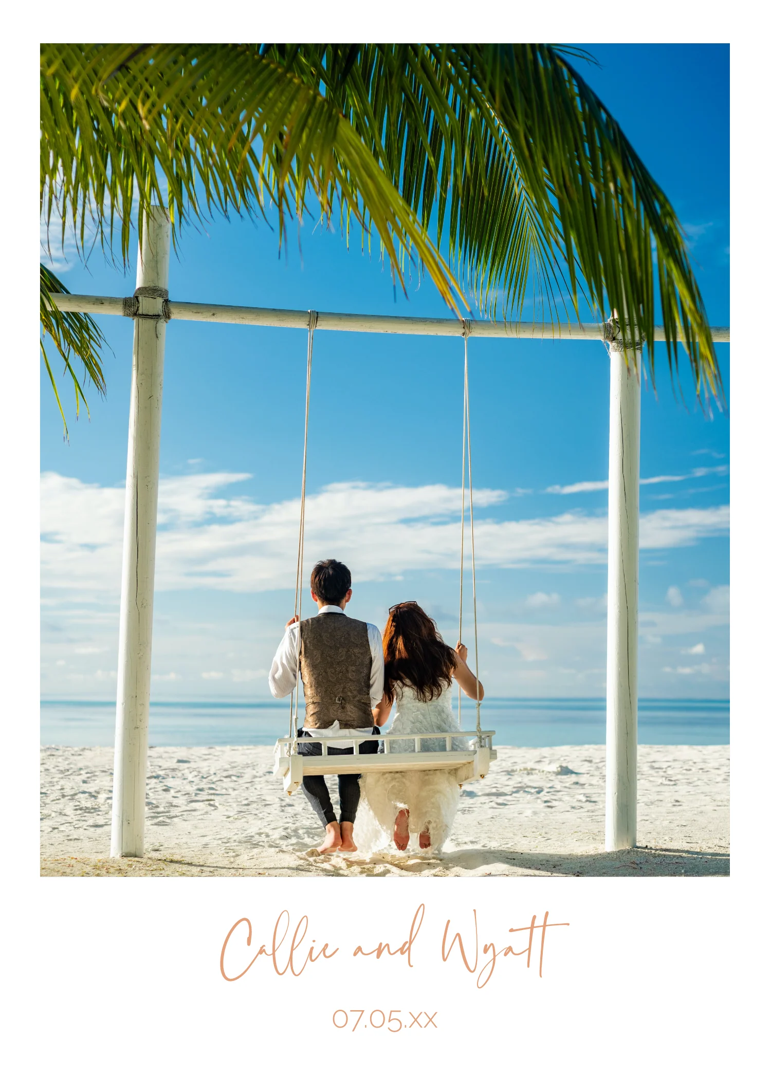Tropical Nouveau Minimalist Invitation Suite Template - 025 - Image 6