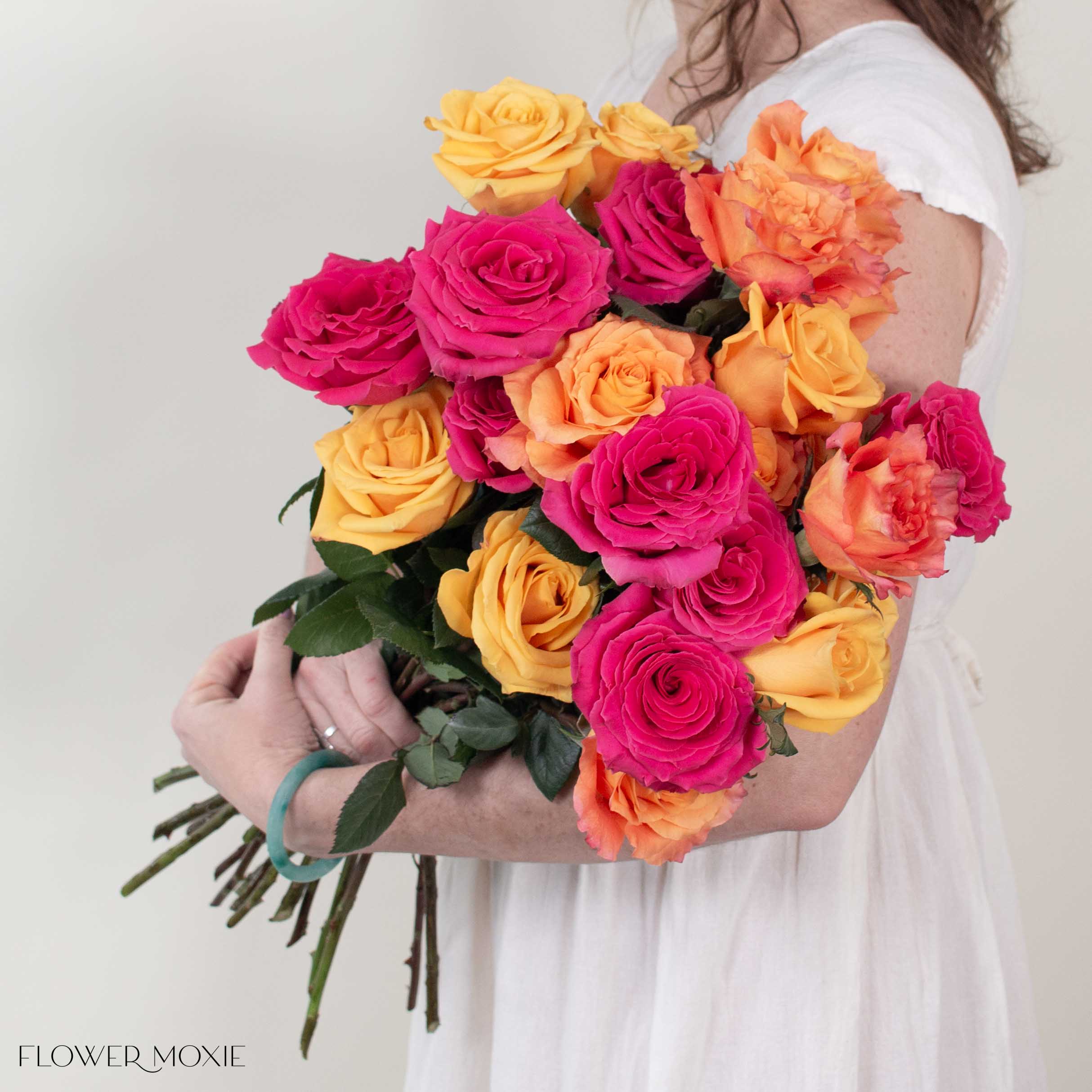 Tropical Sunset Rose Mix - Image 3