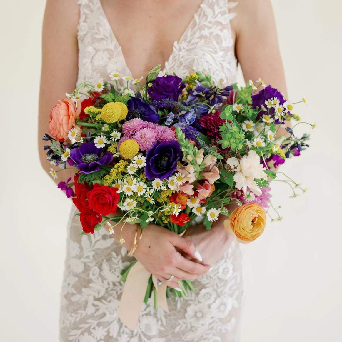 Wildflower Full DIY  Bridal and 4-5 Bridesmaid Bouquets - Image 7