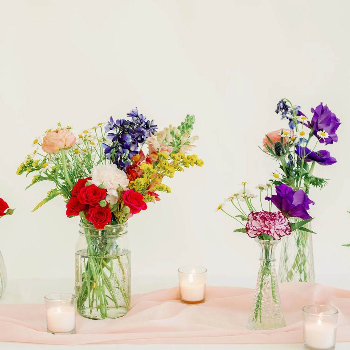 Wildflower Full DIY Centerpiece Kit - Makes 15-35 - Image 2