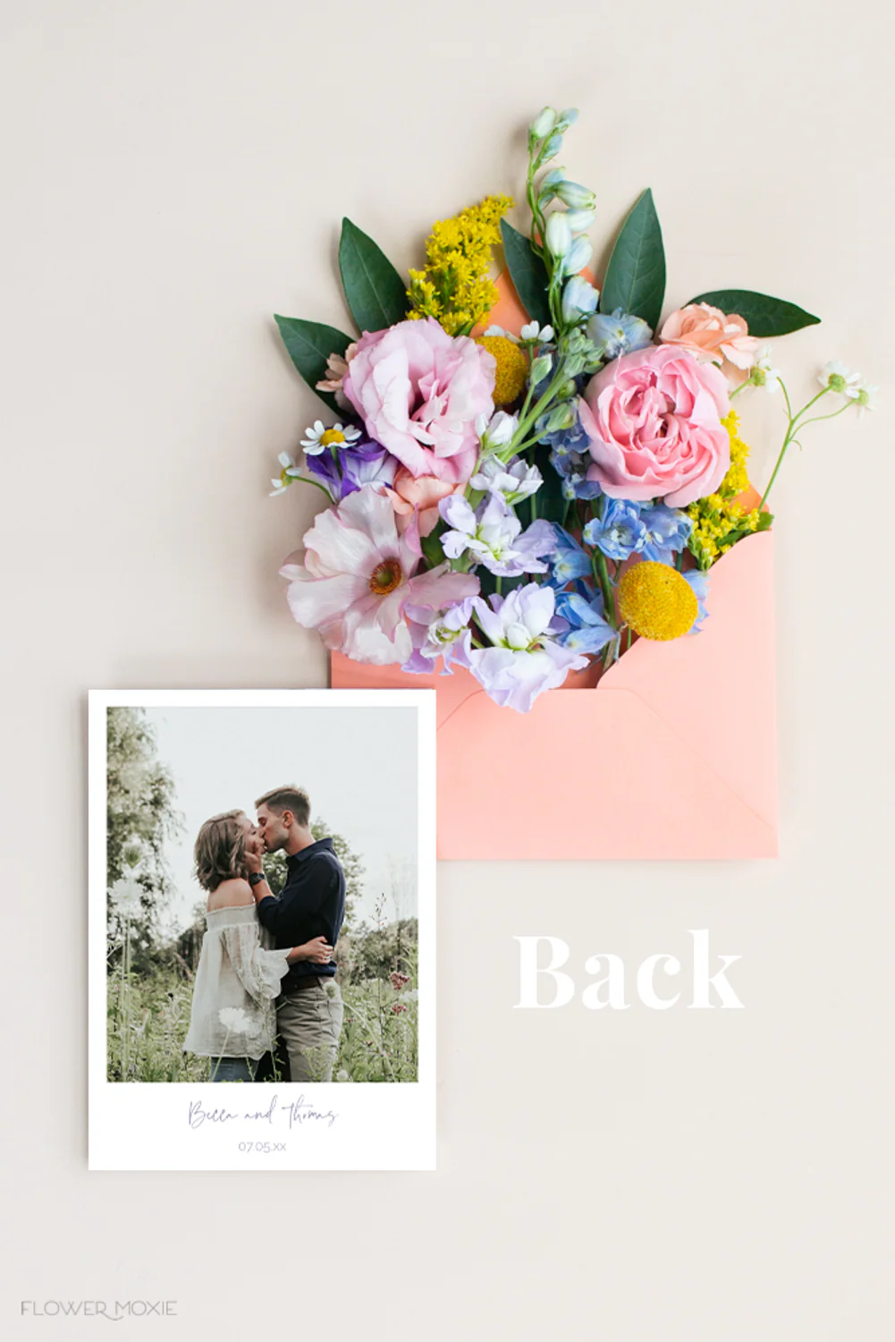 Wildflower Minimalist Invitation Suite Template - 025 - Image 4