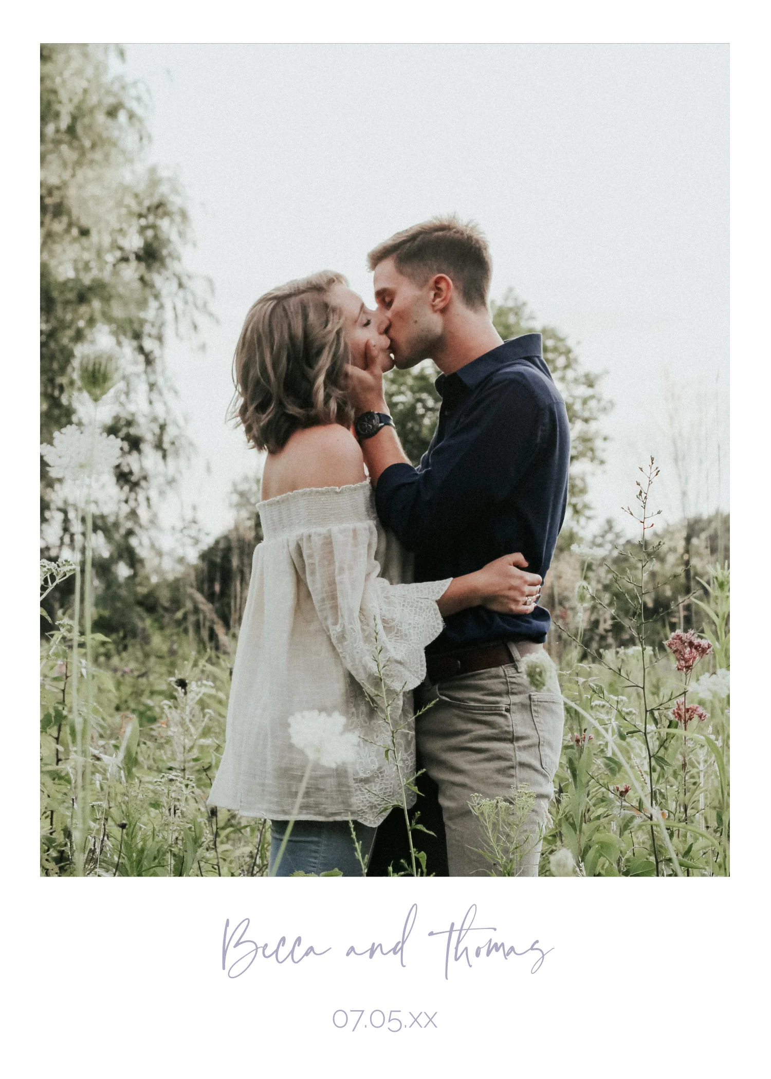 Wildflower Minimalist Invitation Suite Template - 025 - Image 6