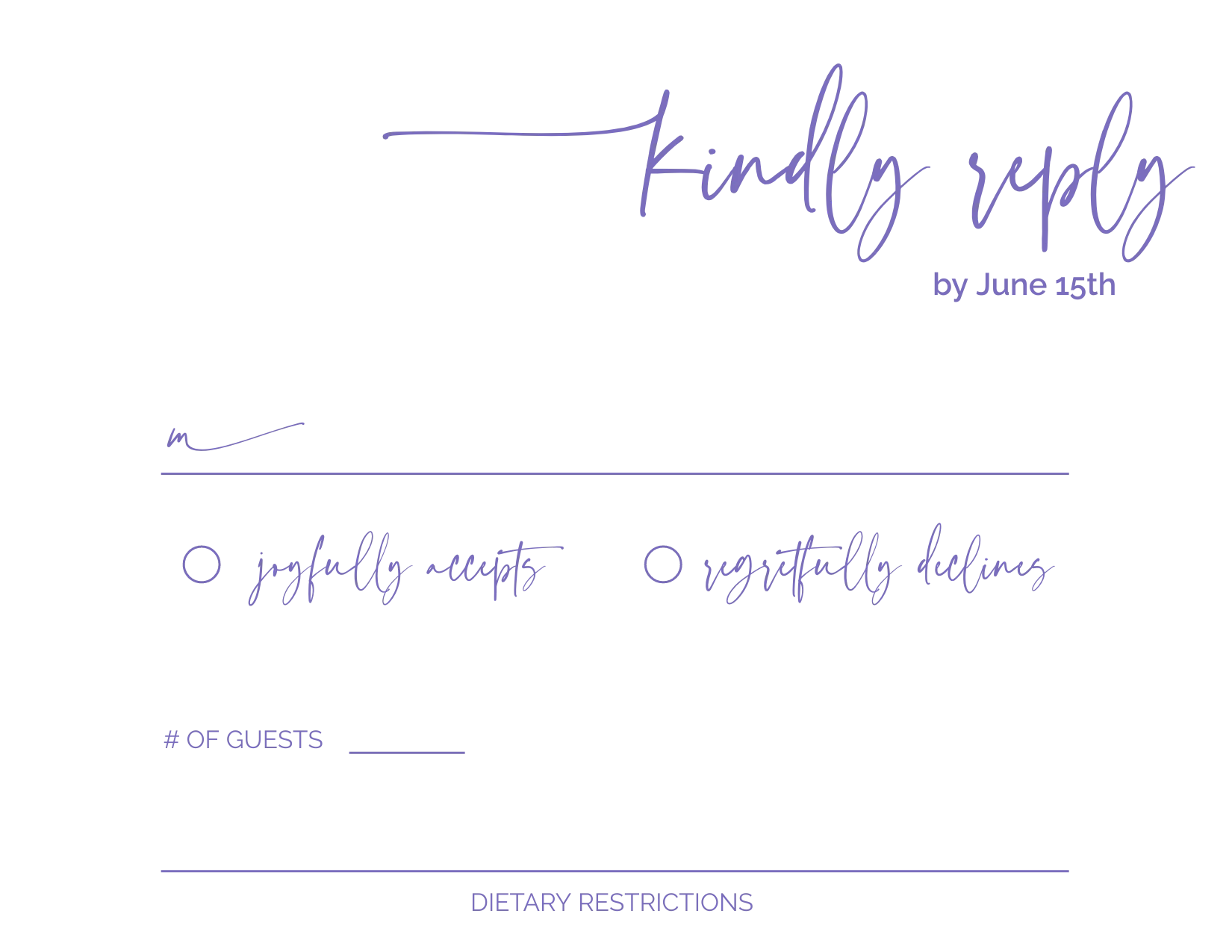 Wildflower Minimalist Invitation Suite Template - 025 - Image 8