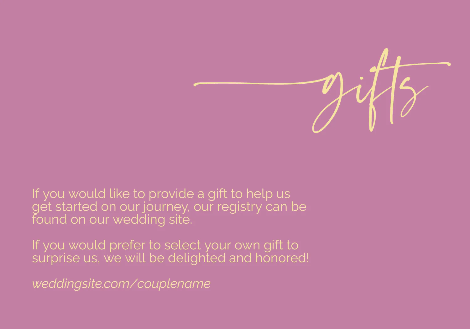 Wildflower Minimalist Invitation Suite Template - 025 - Image 9