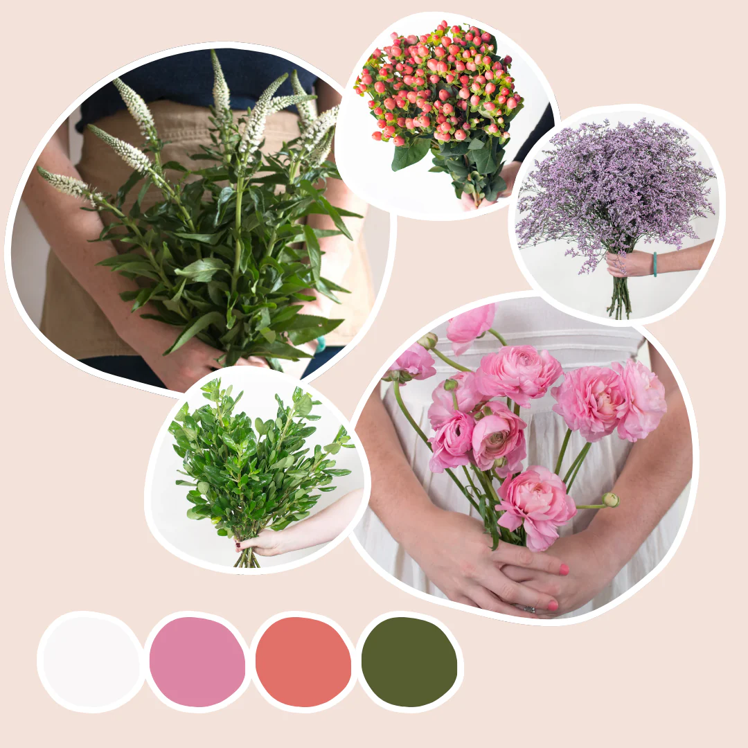 Wildflower Mixed Box – Pink Meadow