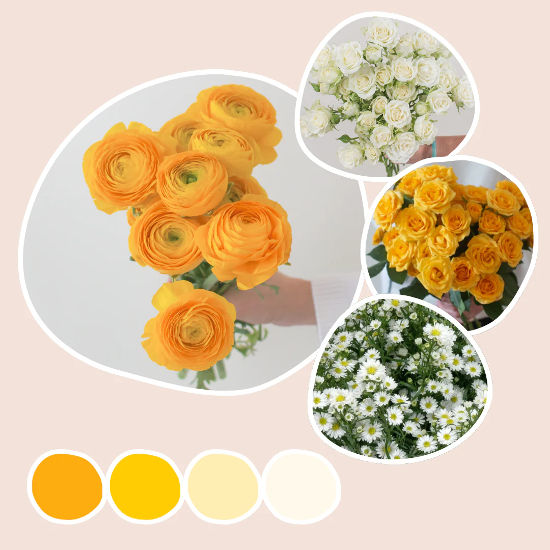 Yellow Mixed Box – Sunny Fields